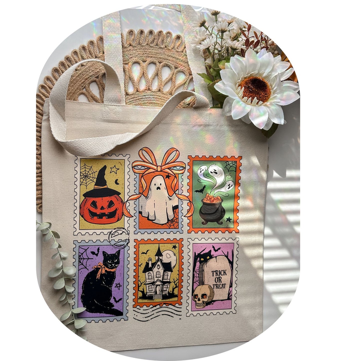 Haunted Stamps Tote