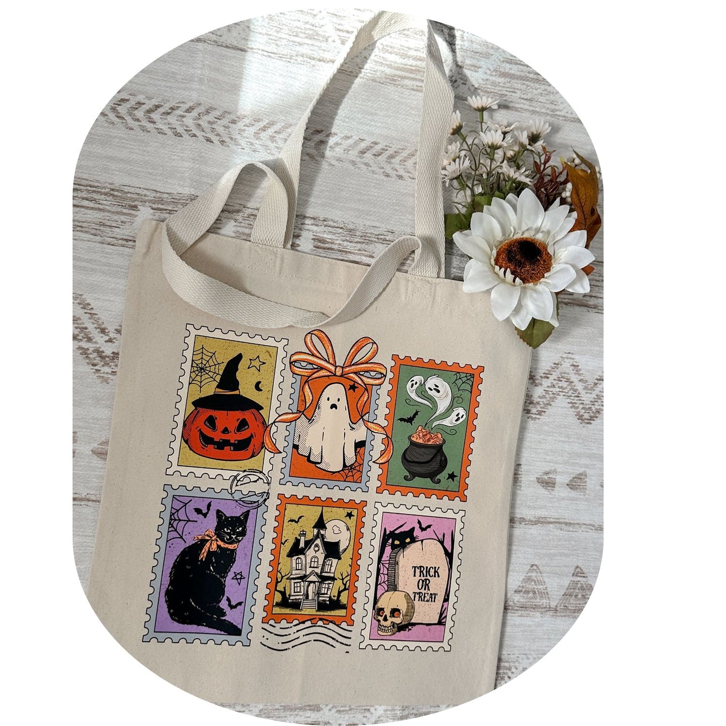 Haunted Stamps Tote