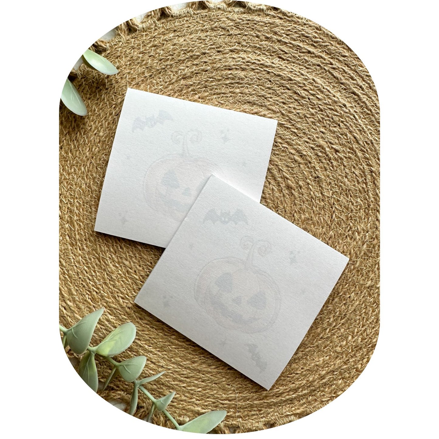 Pumpkin Whisper Sticky Notes