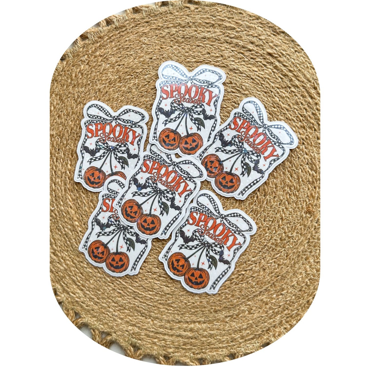 Spooky Coquette Season Sticker