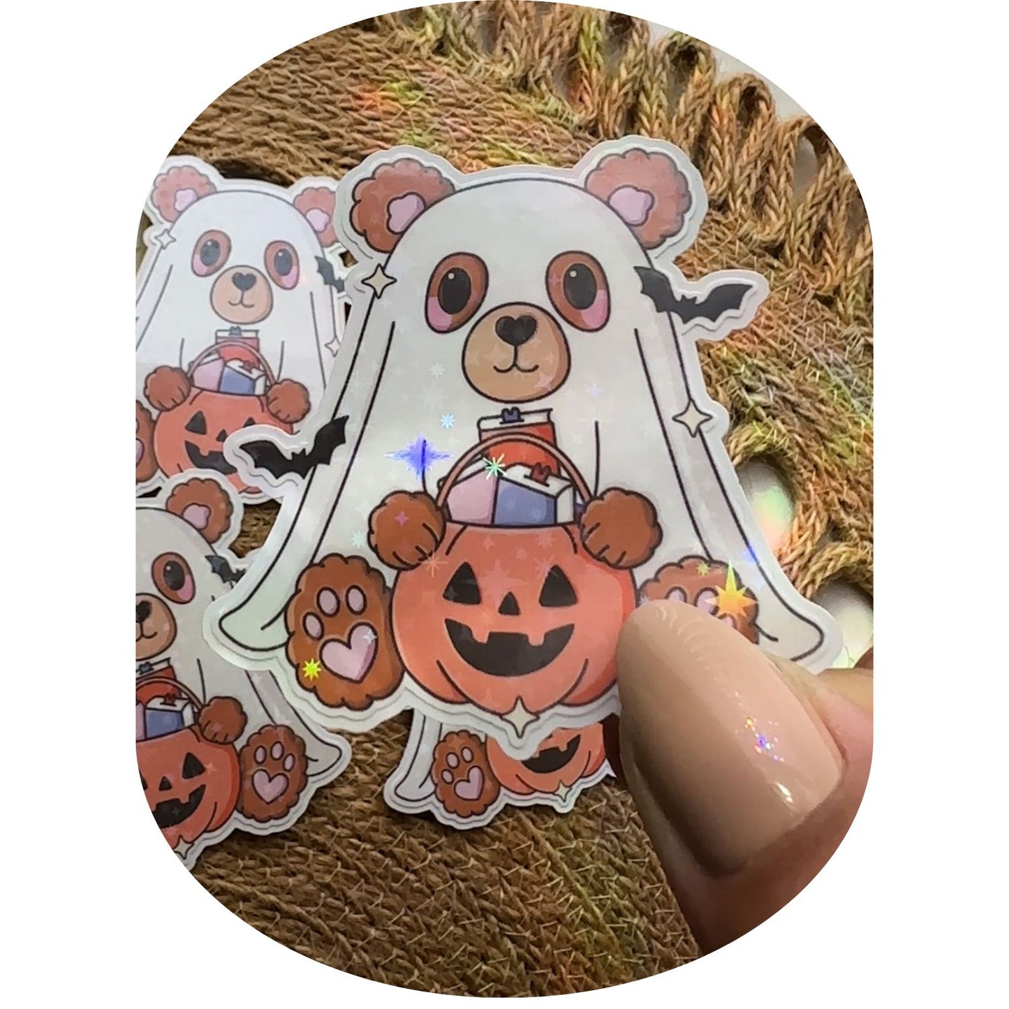 Boo Bear Sticker