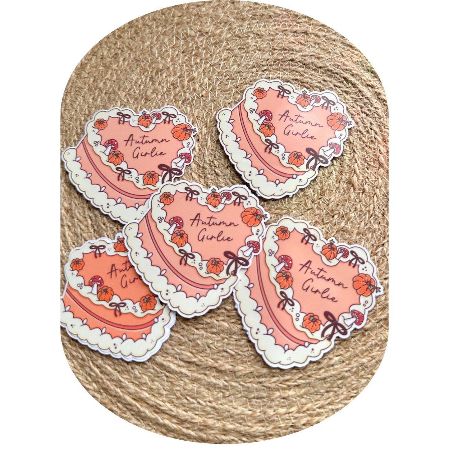 Autumn Girlie Treat Sticker
