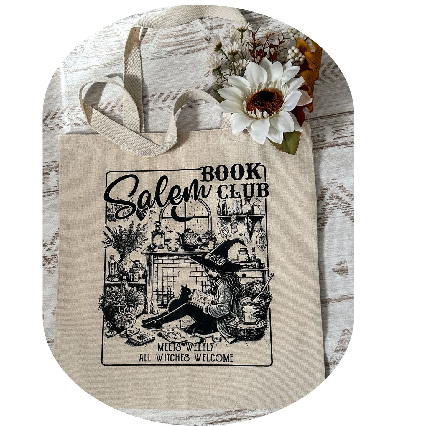 Salem Book Club Tote