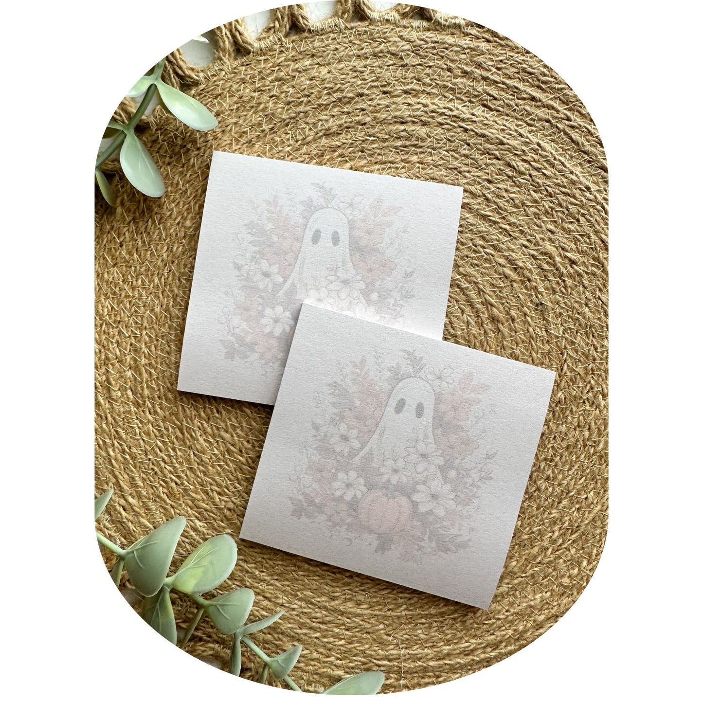 Floral Frights Sticky Notes