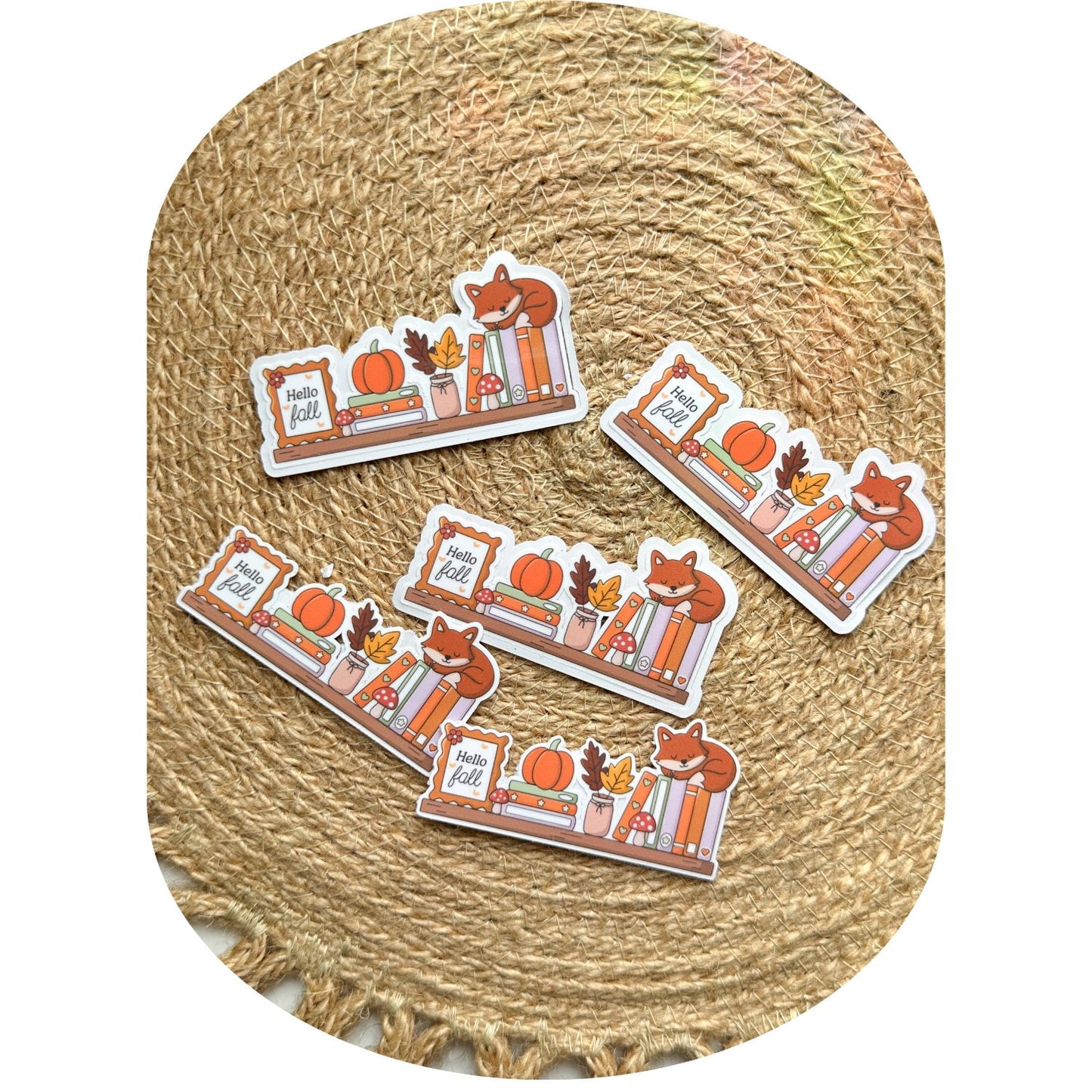 Cozy Fall Shelf Sticker