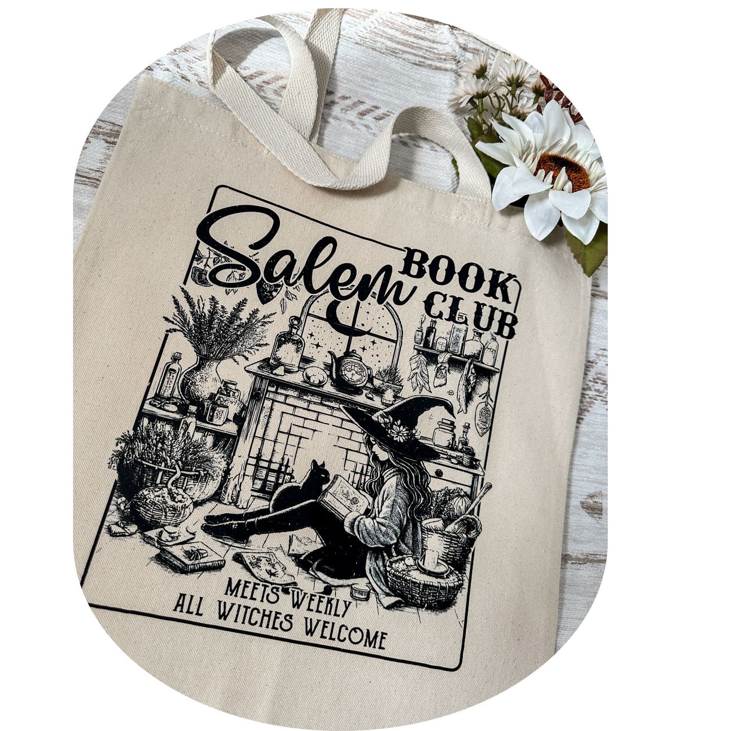 Salem Book Club Tote