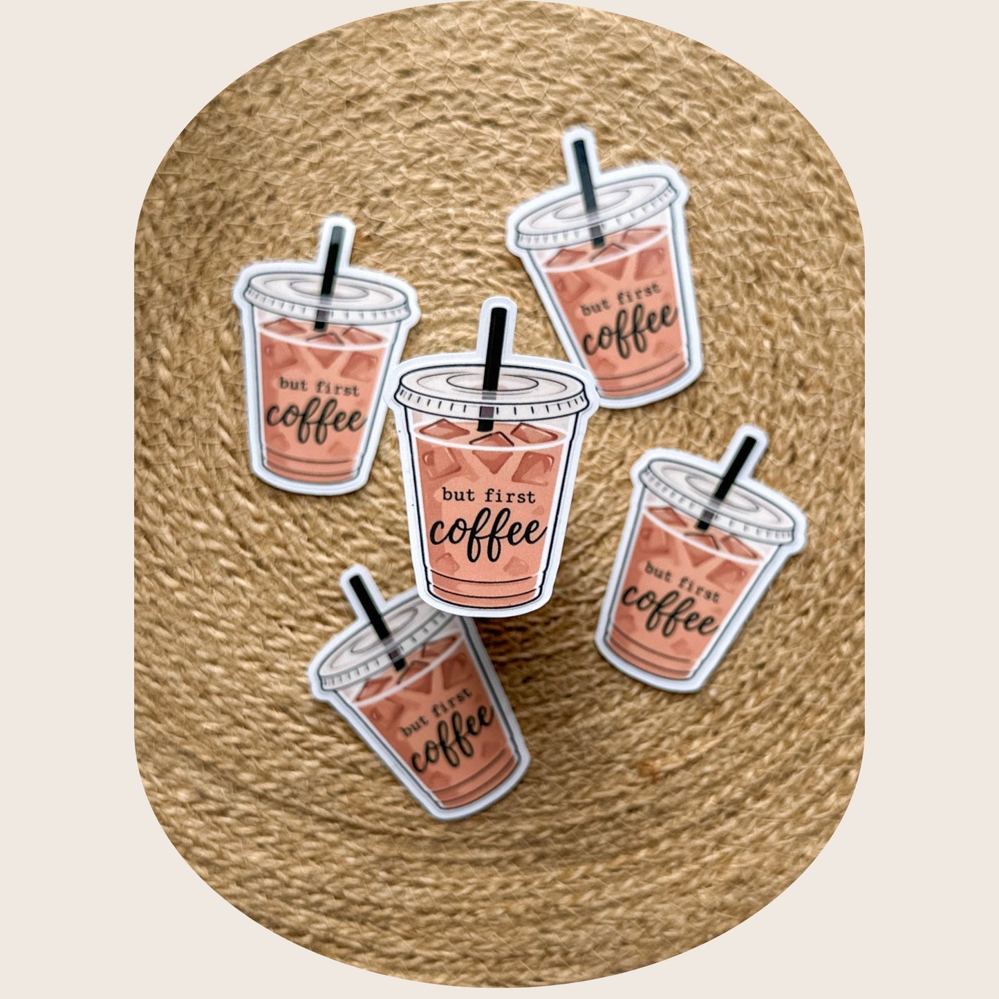 But First Coffee Sticker