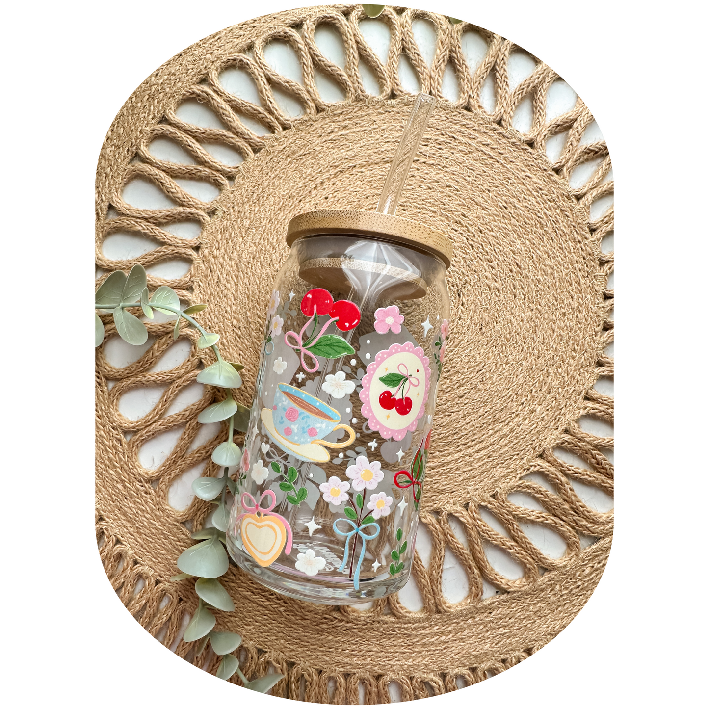 Coquette Berry Tea Time Cup