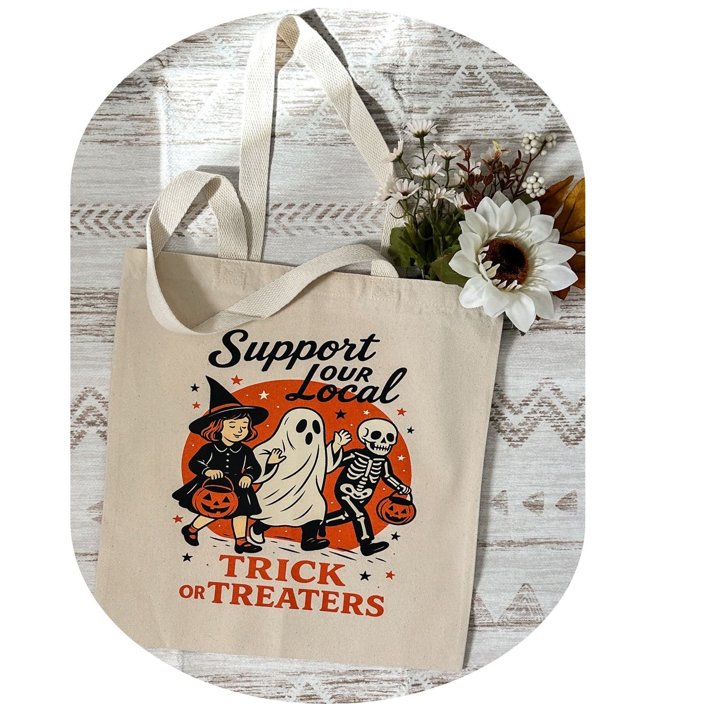 Halloween Neighbors Tote