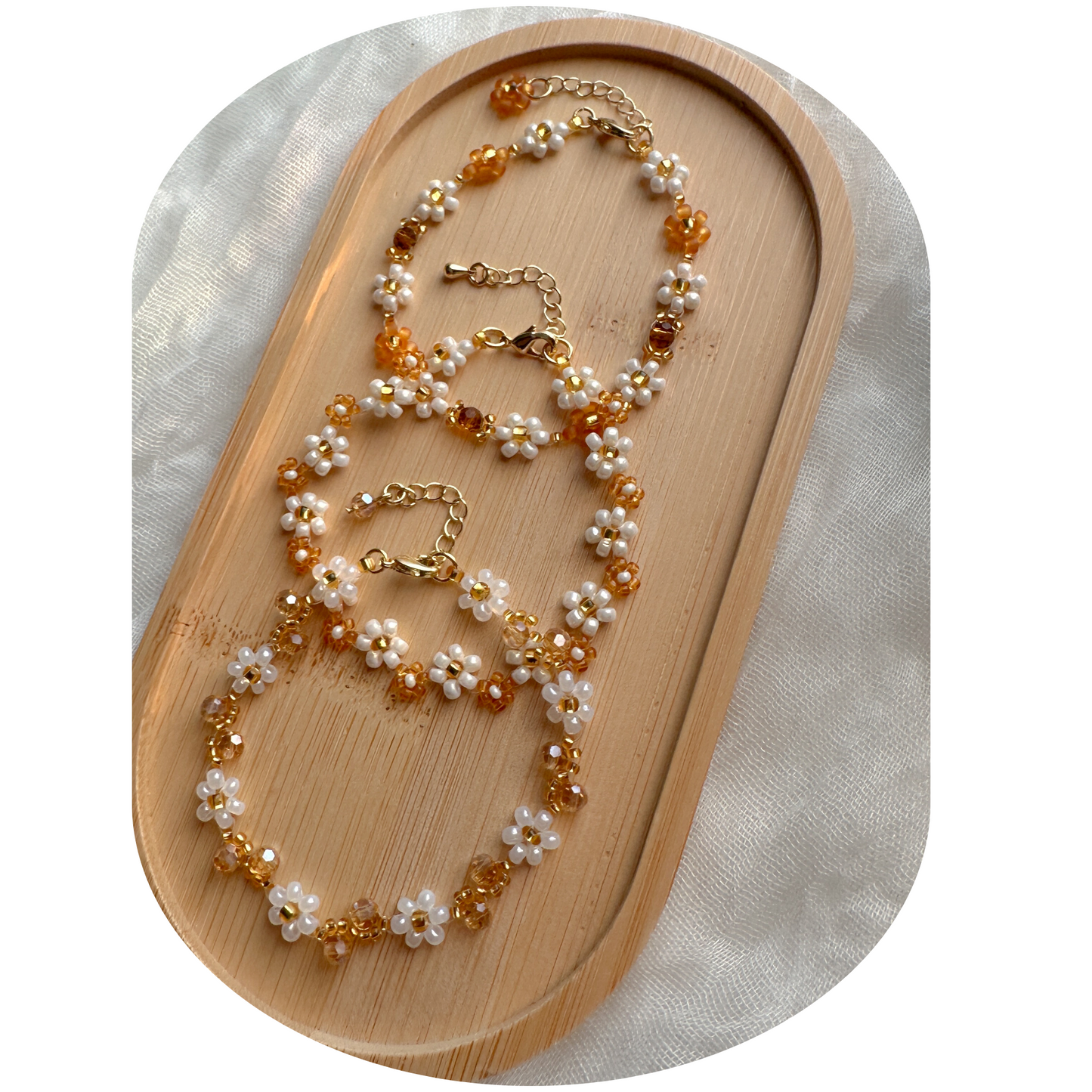Sunset Blossom Bracelet