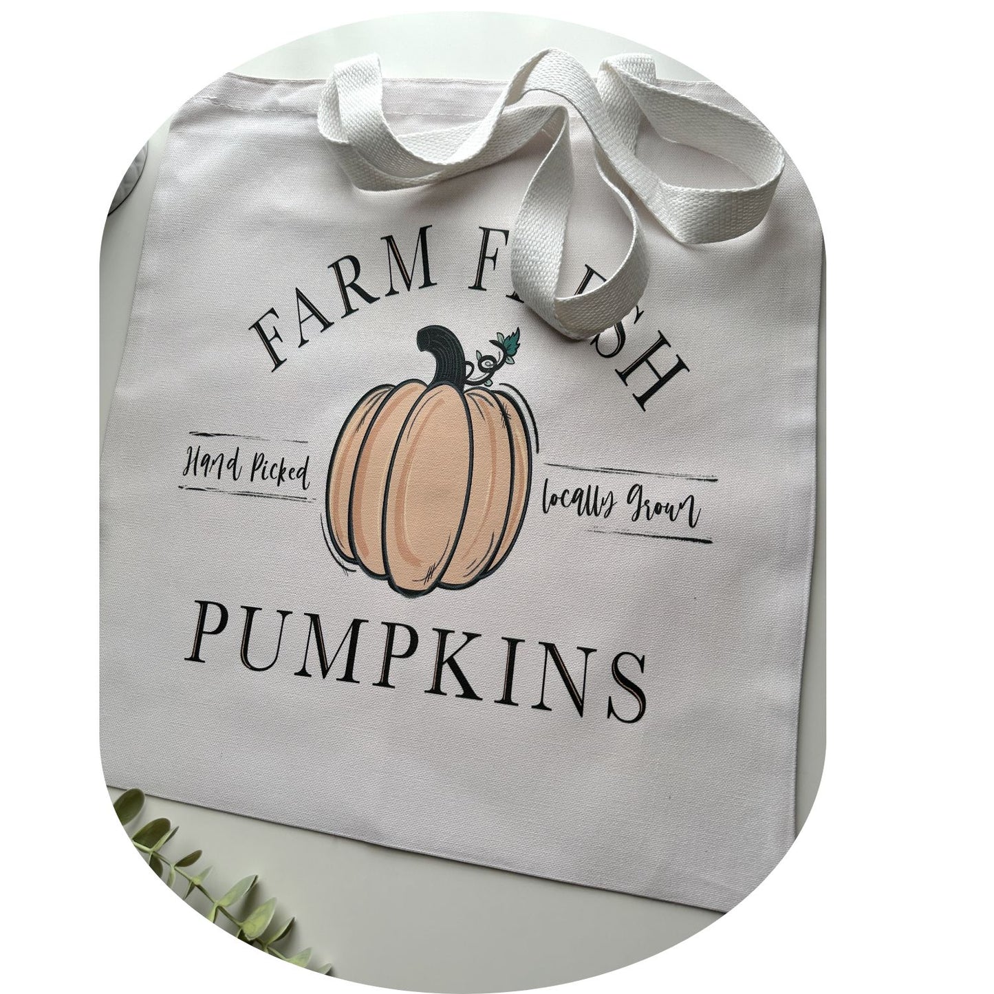 Farm Fresh Pumpkin Tote