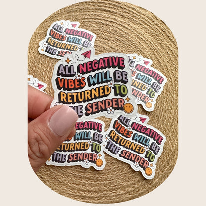 Return To Sender Sticker