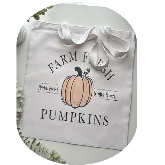 Farm Fresh Pumpkin Tote