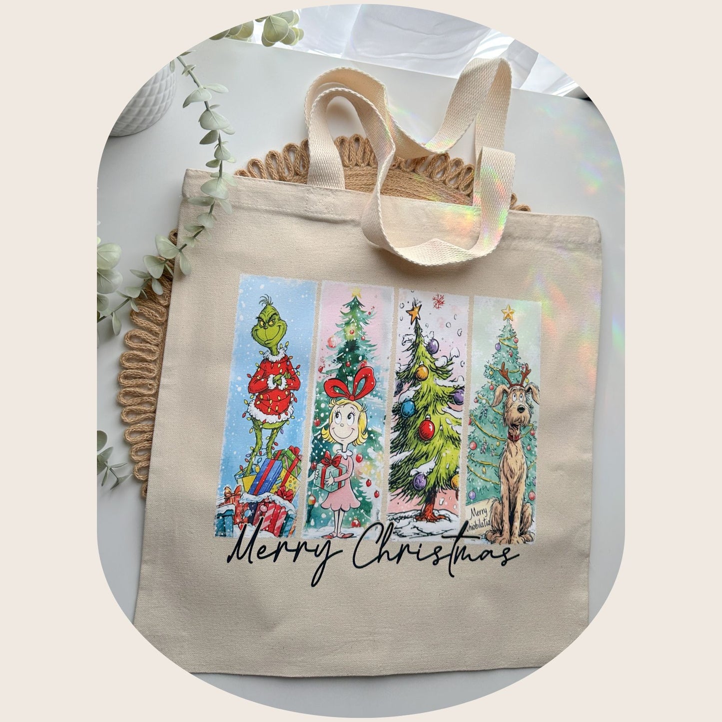 Merry Grinchmas Tote