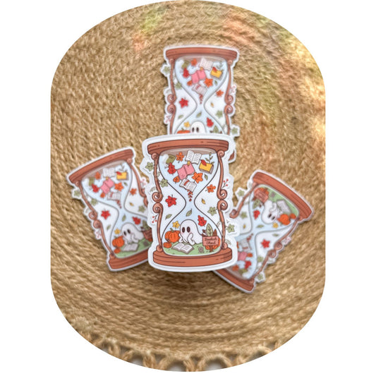 Fall In Time Sticker