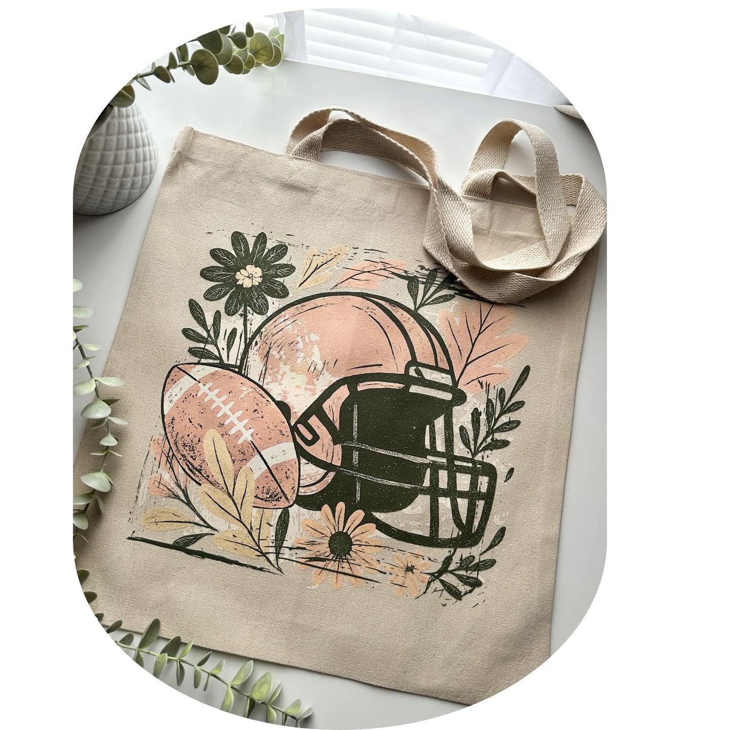 Autumn Touchdown Tote