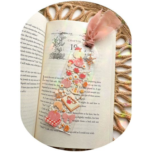 Rosy Autumn Bookmark