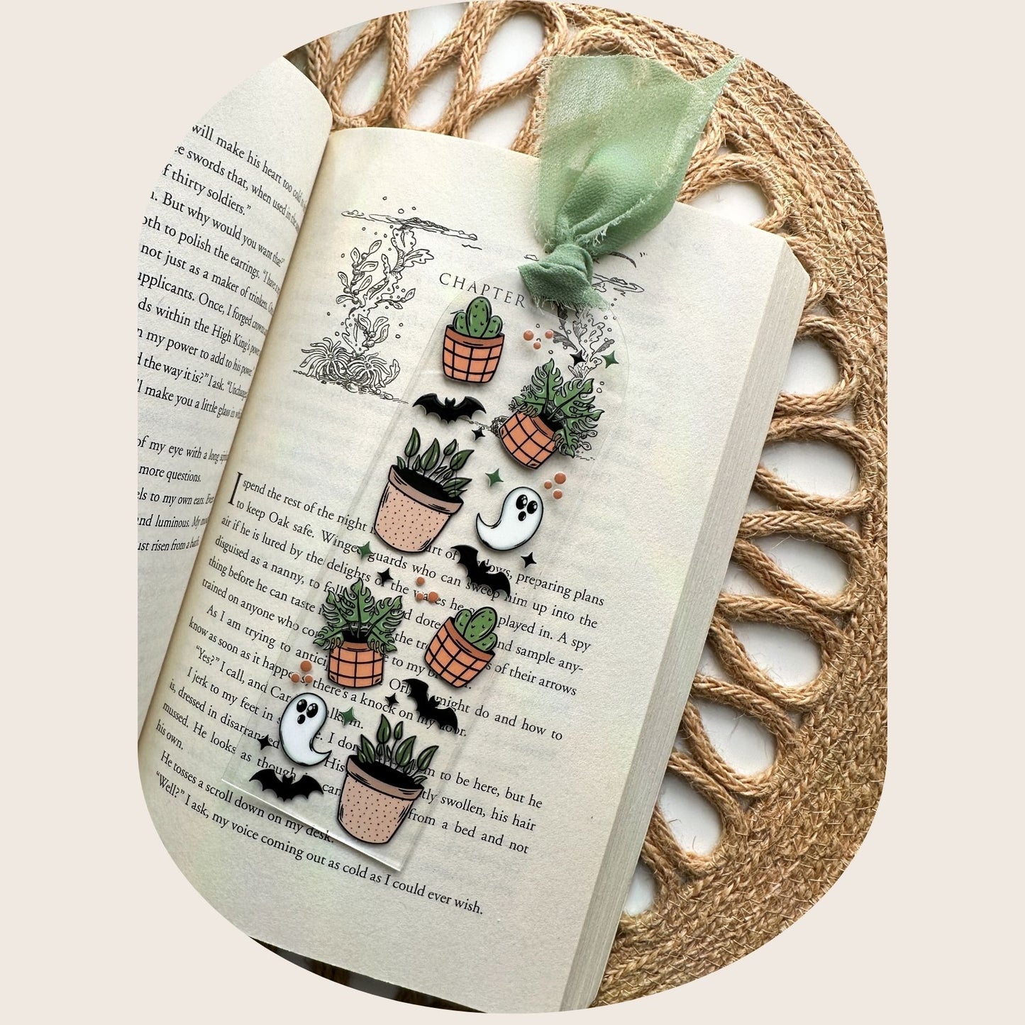 Haunted Houseplants Bookmark