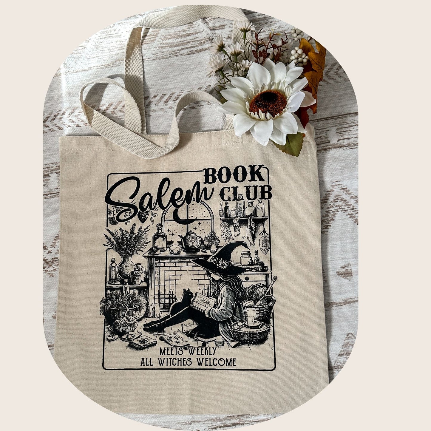 Salem Book Club Tote