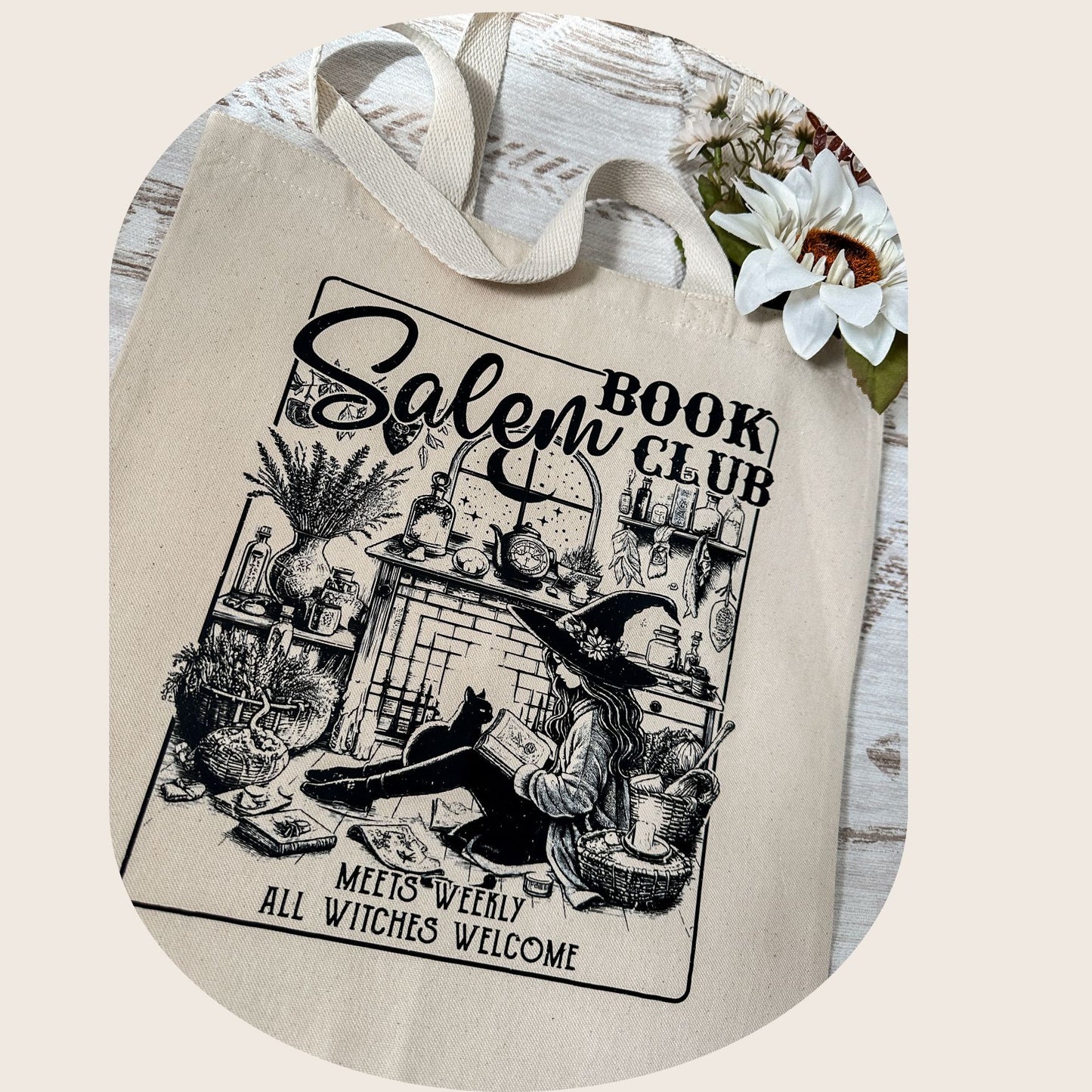 Salem Book Club Tote