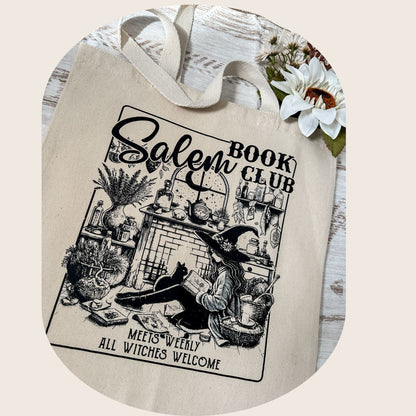 Salem Book Club Tote