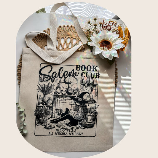 Salem Book Club Tote