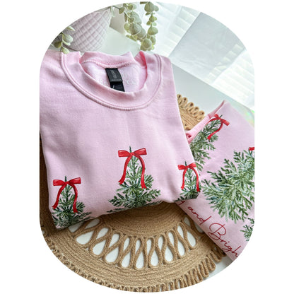 Pink Merry & Bright Sweatshirt