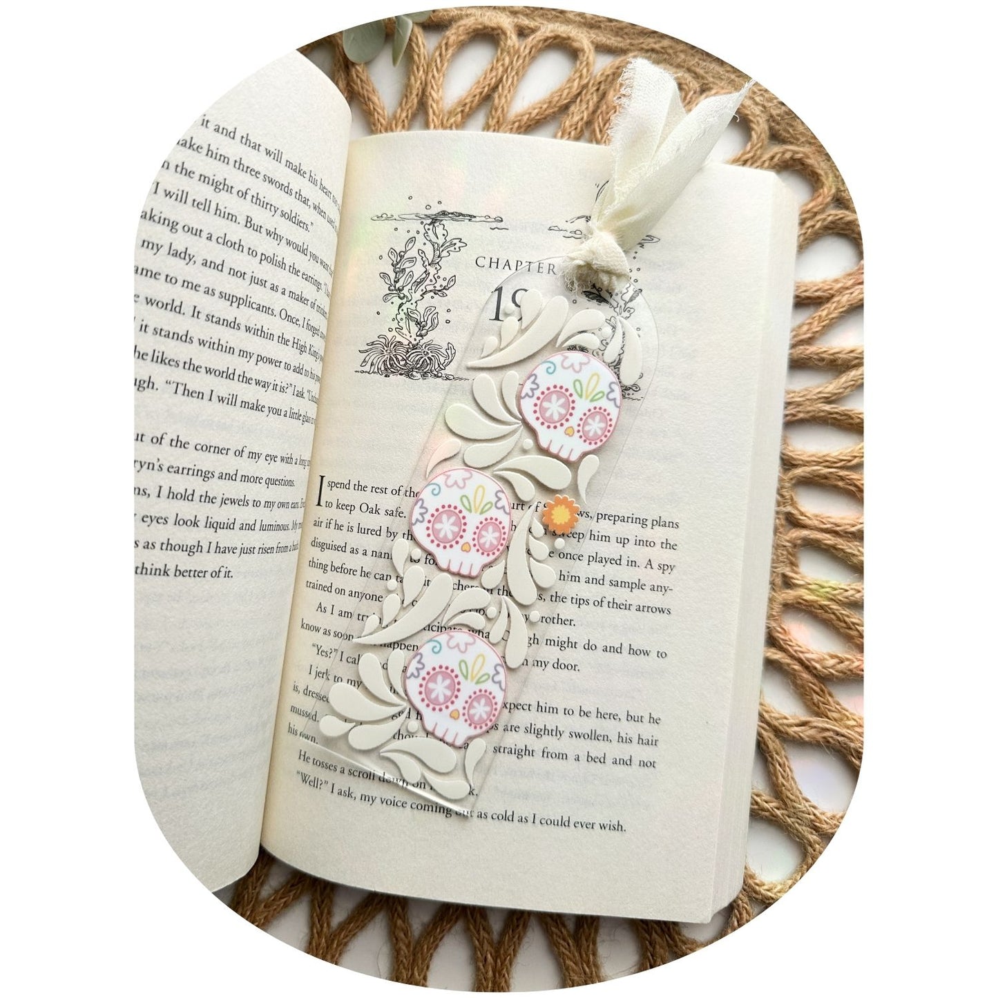 Sugar Skull Bookmark