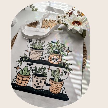Haunted Plant Shelf Tote