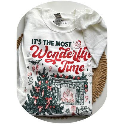 Most Wonderful Time Sweatshirt