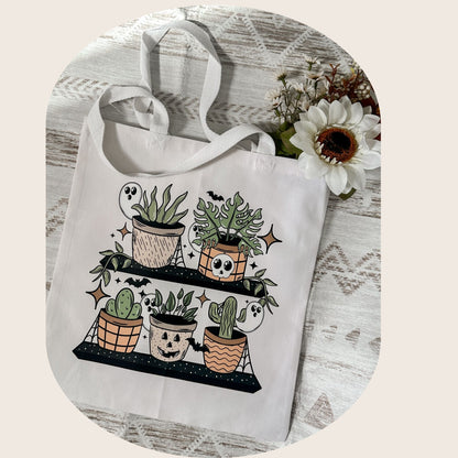 Haunted Plant Shelf Tote