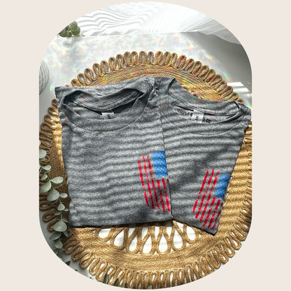 Camiseta patriótica para jóvenes varones