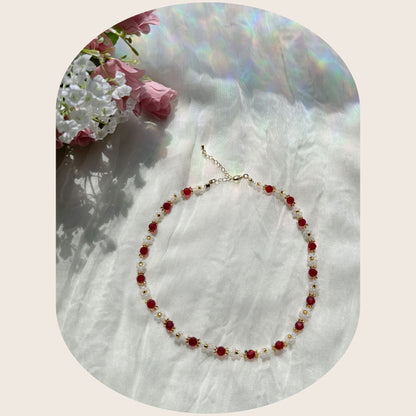 Collar de pétalos acogedores