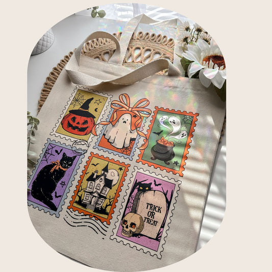 Haunted Stamps Tote