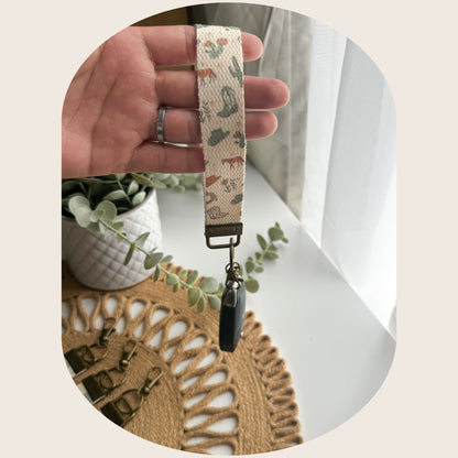 Canvas Wristlet