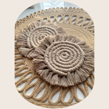 Macrame Coaster