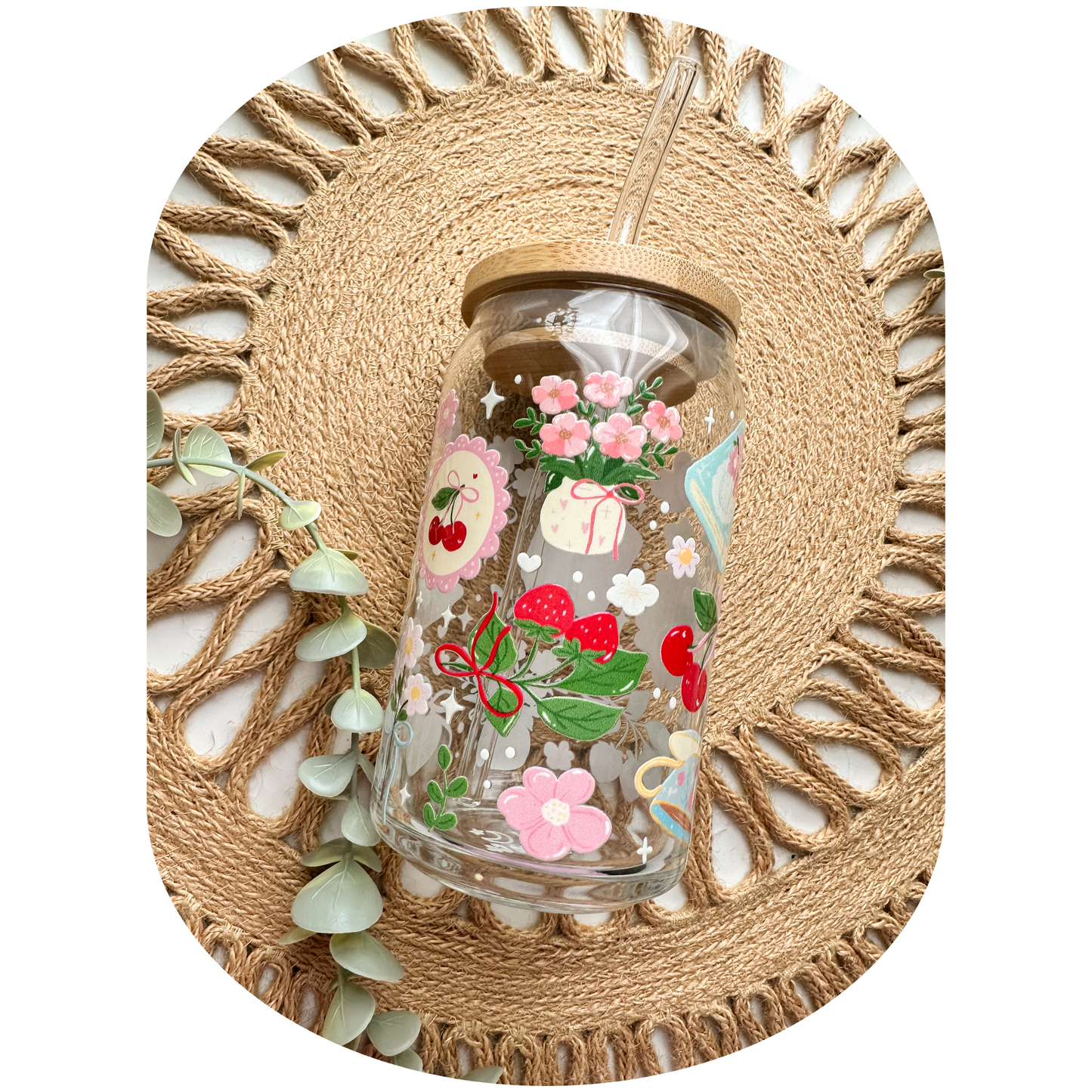 Coquette Berry Tea Time Cup