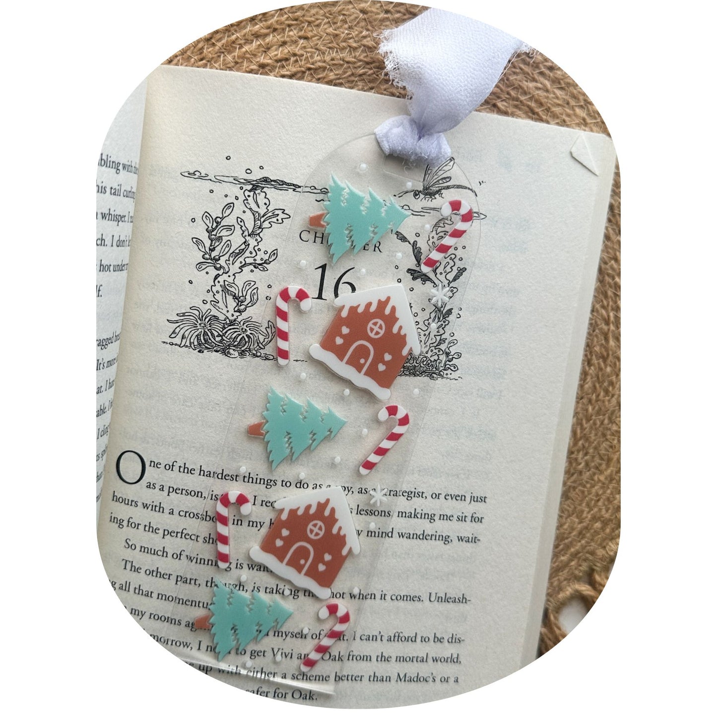 Gingerbread House Bookmark