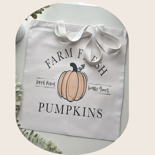 Farm Fresh Pumpkin Tote