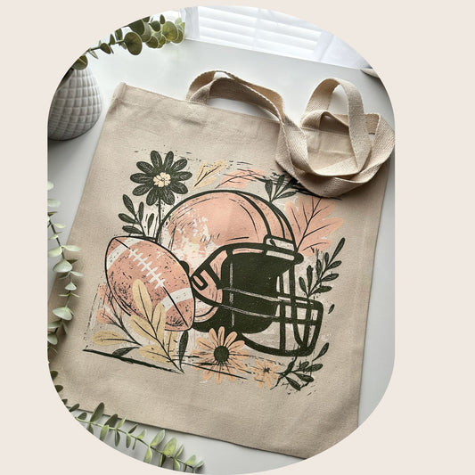 Autumn Touchdown Tote