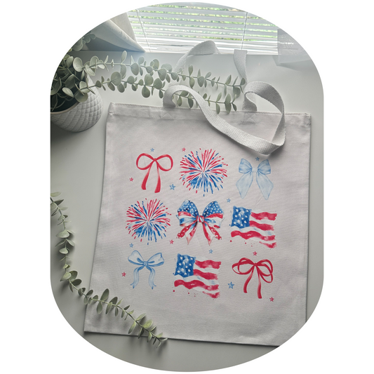 Star-Spangled Bows Tote