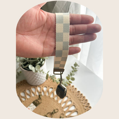 Canvas Wristlet
