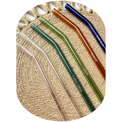 Bent Colored Straws