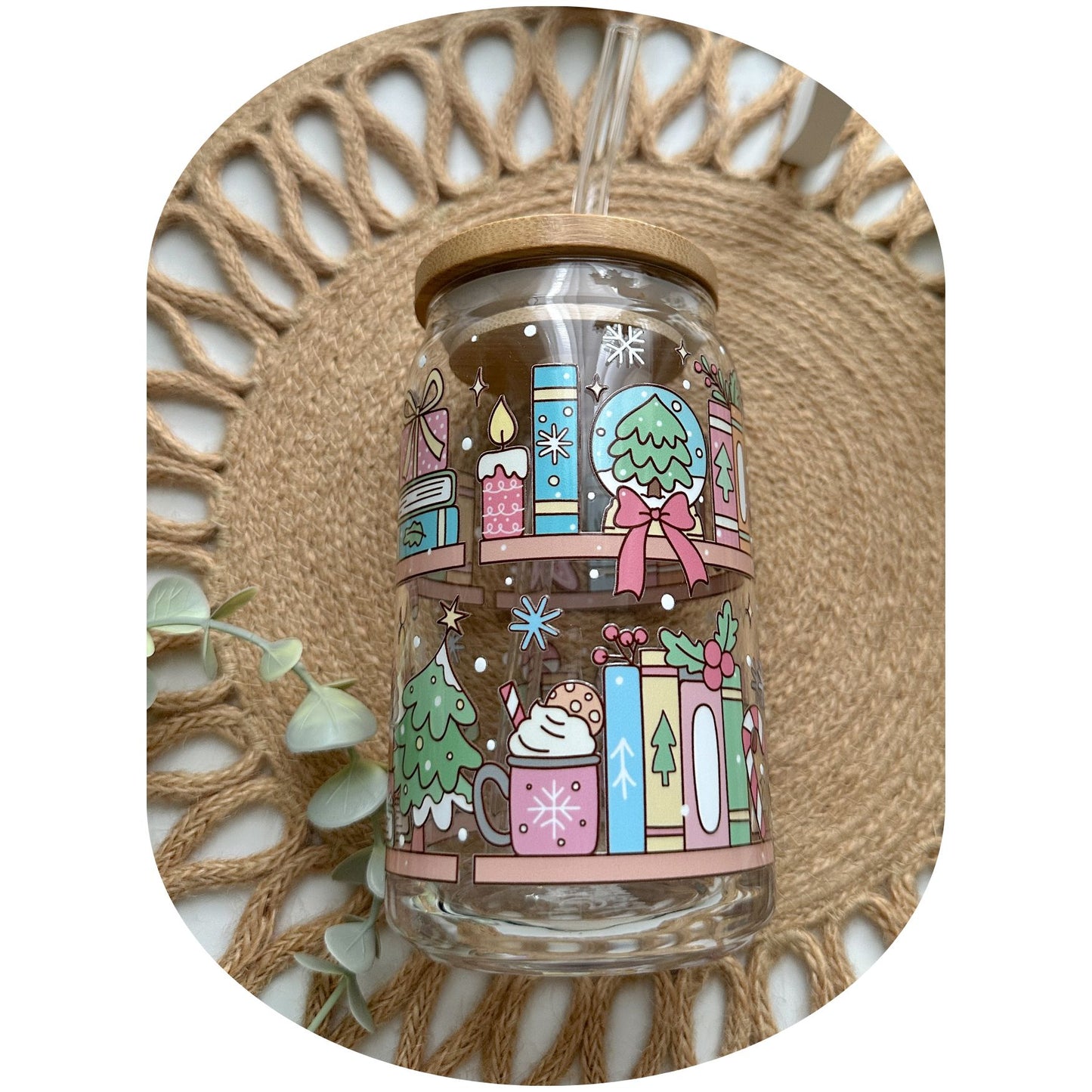 Holiday Bookshelf Cup