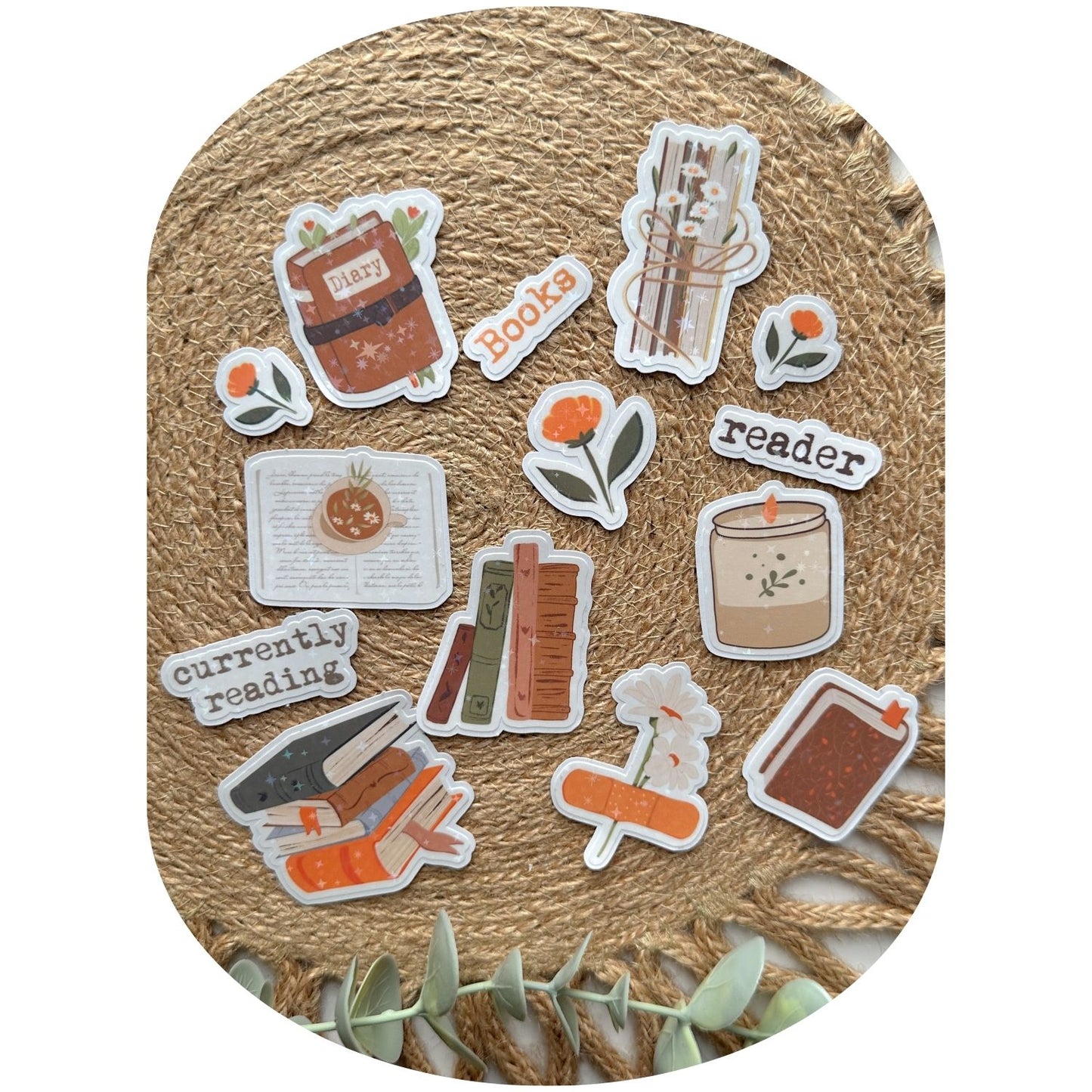 Book Lover Stickers