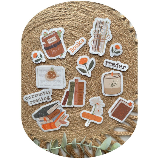 Book Lover Stickers