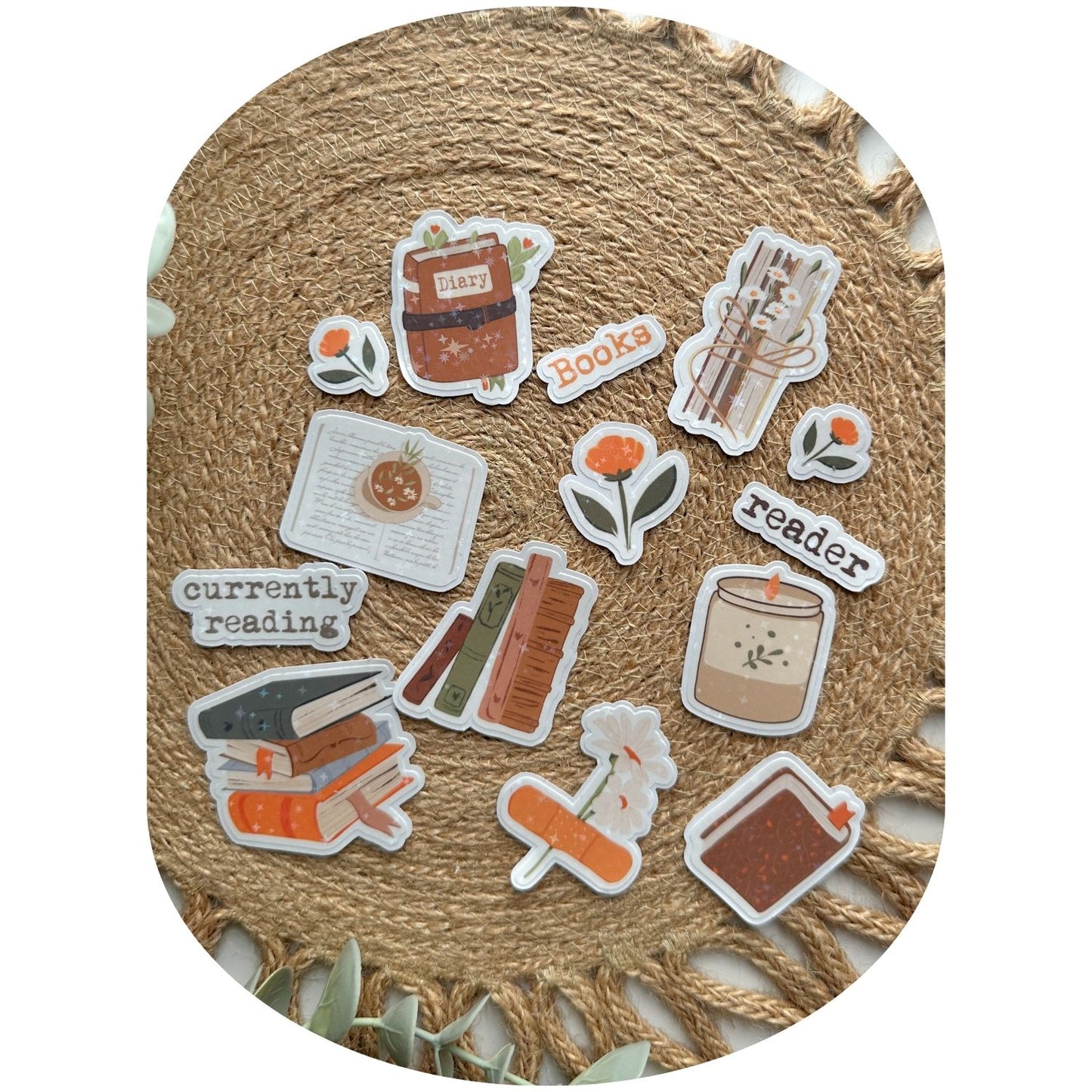 Book Lover Stickers
