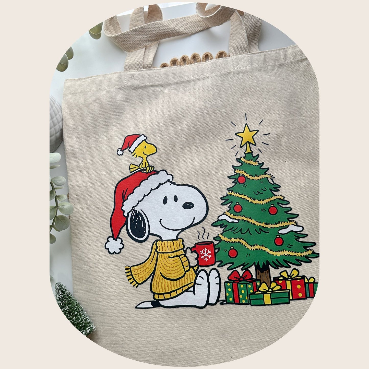 Snoopy Christmas Tote