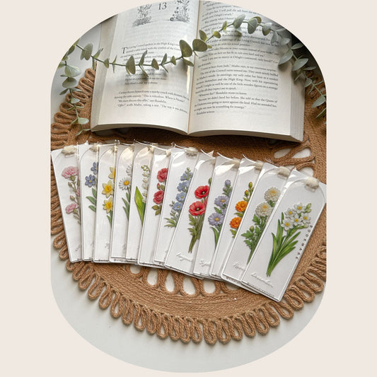 Birth Month Bookmark