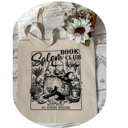 Salem Book Club Tote